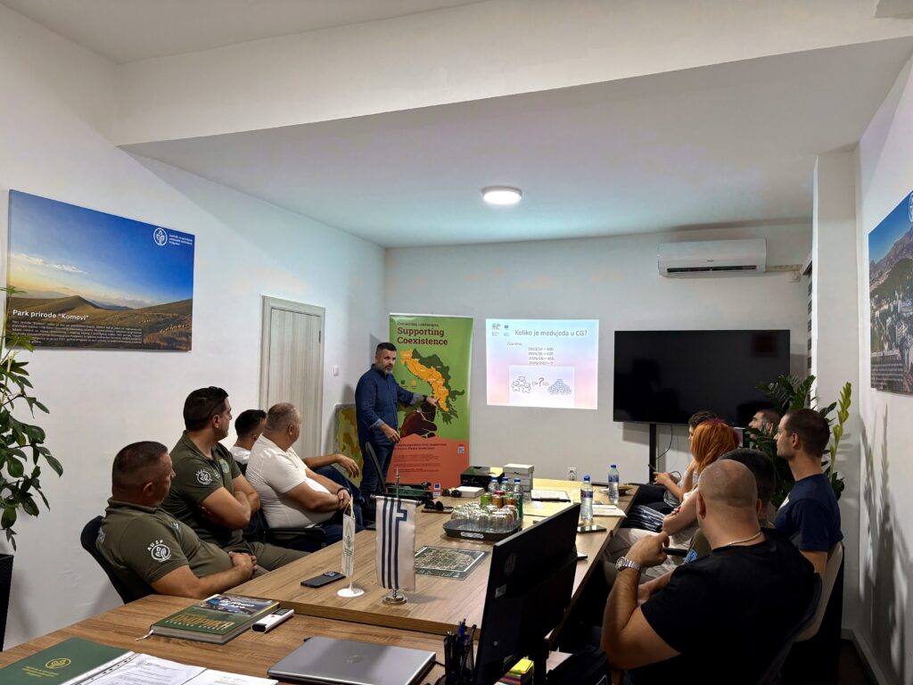 Obuka za genetički monitoring mrkog medvjeda u okviru projekta LIFE DinPin Bear